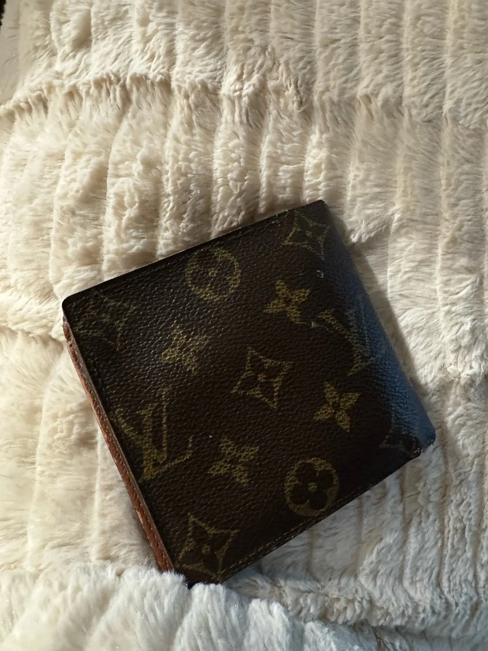 Louis Vuitton Brown Monogram Men's Bifold Wallet